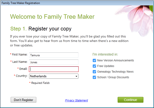 download family tree maker 2005 starter edition